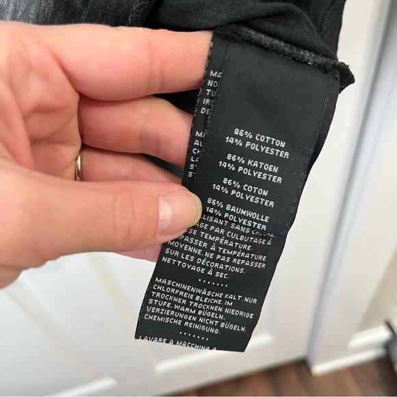 Vintage Harley Davidson Distressed Embroidered Logo Shirt XL - Picture 4 of 5